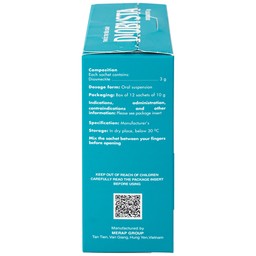 Thuốc Diobysta Merap điều trị tiêu chảy cấp và mạn (12 gói)