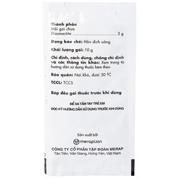 Thuốc Diobysta Merap điều trị tiêu chảy cấp và mạn (12 gói)