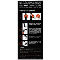 Gội phủ bạc Flash Lavox màu nâu cà phê G04 (150ml)