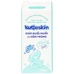 Dầu bạch đàn chanh Kutieskin đuổi muỗi và côn trùng (5ml)