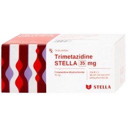 Thuốc Trimetazidine 35mg Stella Pharm hỗ trợ điều trị triệu chứng đau thắt ngực ổn định (6 vỉ x 10 viên)