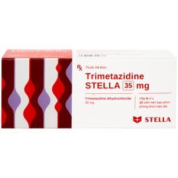Thuốc Trimetazidine 35mg Stella Pharm hỗ trợ điều trị triệu chứng đau thắt ngực ổn định (6 vỉ x 10 viên)