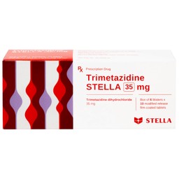 Thuốc Trimetazidine 35mg Stella Pharm hỗ trợ điều trị triệu chứng đau thắt ngực ổn định (6 vỉ x 10 viên)