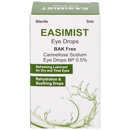 Nước mắt nhân tạo Easimist Eye Drops 5ml giảm khô mỏi mắt