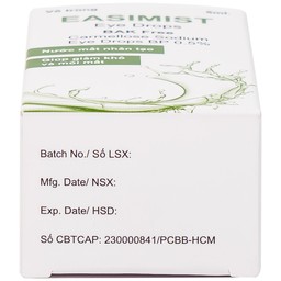 Nước mắt nhân tạo Easimist Eye Drops 5ml giảm khô mỏi mắt