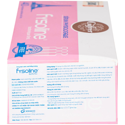 Nước muối sinh lý Fysoline Isotonique đẳng trương (40 ống x 5ml) giúp vệ sinh mắt mũi hàng ngày