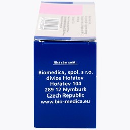 Thuốc Kalium Chloratum Biomedica dùng trong phòng và điều trị một số trường hợp thiếu kali (10 vỉ x 10 viên)