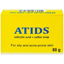 Xà phòng giảm mụn lưng Atids Salicylic Acid 2% + sulfur 80g