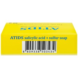 Xà phòng giảm mụn lưng Atids Salicylic Acid 2% + sulfur 80g