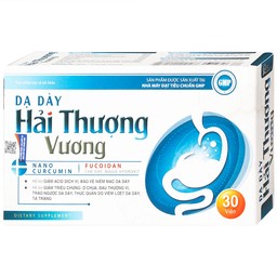 Viên uống Dạ Dày Hải Thượng Vương hỗ trợ giảm acid dịch vị, bảo vệ niêm mạc dạ dày (30 viên)