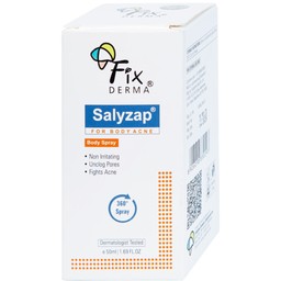 Xịt mụn lưng Fixderma Salyzap 50ml
