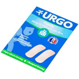Băng cá nhân Urgo Family 2x6cm (10 miếng)