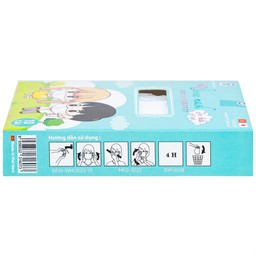 Khẩu trang trẻ em 3 lớp 3D Swan Mask quai vải (10 cái) ngăn khói bụi, vi khuẩn và giọt bắn