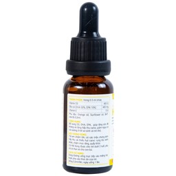 Dung dịch Vitamin D3+ DHA Hatro Pharvina tăng sức đề kháng, giảm nguy cơ còi xương (20ml)