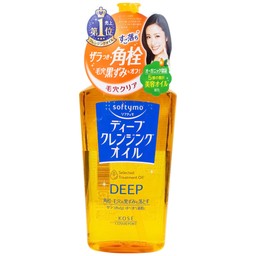 Dầu tẩy trang làm sạch sâu Softymo Deep Cleansing Oil Kose (Vàng) (230ml)