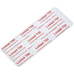 Thuốc Lostad T50 50mg Stella điều trị tăng huyết áp (3 vỉ x 10 viên)