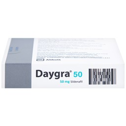 Thuốc Daygra 50 Abbott điều trị rối loạn cương dương (4 viên)