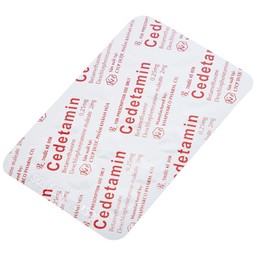 Thuốc Cedetamin Khapharco điều trị viêm mũi dị ứng, mày đay (2 vỉ x 15 viên) 