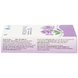 Thuốc Rosepire 3mg/0,02mg Exeltis tím dùng để tránh thai (1 vỉ x 28 viên)