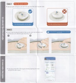 Bộ truyền dữ liệu máy đo đường huyết liên tục 3P dùng cho người bị tiểu đường