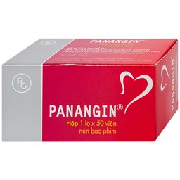 Viên nén Panangin Gedeon bổ sung kali, magnesi dùng trong suy tim (50 viên)