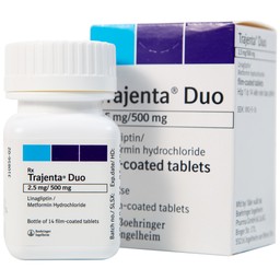 Thuốc Trajenta Duo 2.5mg/500mg Boehringer điều trị đái tháo đường típ 2 (14 viên)