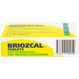Thuốc Briozcal Bridge Healthcare dự phòng và điều trị thiếu hụt calci, vitamin D3 (3 vỉ x 10 viên)