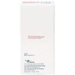 Viên nén Natrilix SR Servier điều trị tăng huyết áp nguyên phát (3 vỉ x 10 viên)