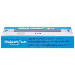 Viên nén Methycobal 500µg Eisai điều trị bệnh lý thần kinh ngoại biên (3 vỉ x 10 viên)