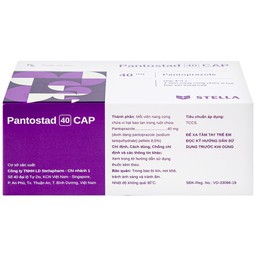 Thuốc Pantostad 40 CAP Stella điều trị viêm thực quản (4 vỉ x 7 viên)