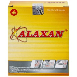 Thuốc Alaxan United giảm các cơn đau cơ xương, nhức đầu, đau bụng kinh, nhức răng (10 vỉ x 10 viên)