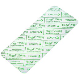Thuốc Flagyl 250mg Sanofi điều trị nhiễm khuẩn (2 vỉ x 10 viên)