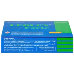 Viên nang cứng Leolen Forte OPC điều trị đau dây thần kinh (3 vỉ x 10 viên)