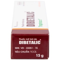 Thuốc Dibetalic Traphaco điều trị các bệnh ngoài da (15g)