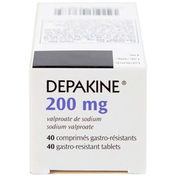 Thuốc Depakine 200mg Sanofi điều trị động kinh (40 viên)