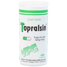 Thuốc Topralsin Pharimexco điều trị triệu chứng ho khan (24 viên)