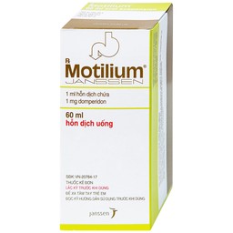 Hỗn dịch uống Motilium Janssen điều trị triệu chứng nôn và buồn nôn (60ml)