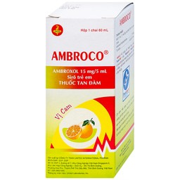 Siro Ambroco United hỗ trợ tan đàm cho trẻ (60ml)