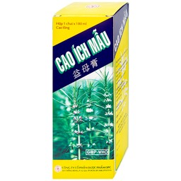 Thuốc Cao Ích Mẫu OPC điều trị kinh nguyệt không đều (180ml)