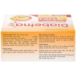 Viên hỗ trợ giảm đường huyết Diabetna Nam Dược (4 vỉ x 10 viên)