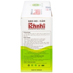 Siro hỗ trợ giảm ho tiêu đờm Ích Nhi Nam Dược (30 gói x 5ml)