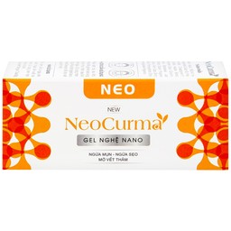 Gel Nghệ Nano NeoCurma ngừa mụn, ngừa sẹo, mờ vết thâm (20g)