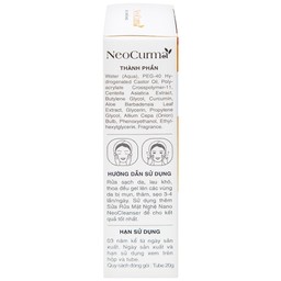 Gel Nghệ Nano NeoCurma ngừa mụn, ngừa sẹo, mờ vết thâm (20g)