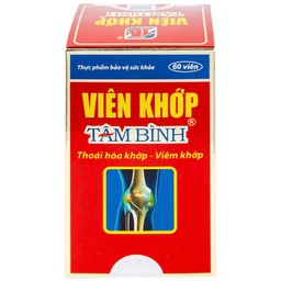 Viên uống giảm thoái hóa khớp viêm khớp Tâm Bình (60 viên)