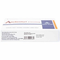 Thuốc  Auclanityl 875/125mg Tipharco điều trị nhiễm khuẩn (2 vỉ x 7 viên)