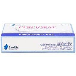 Thuốc tránh thai khẩn cấp Cerciorat 1.5mg Exeltis (1 viên)