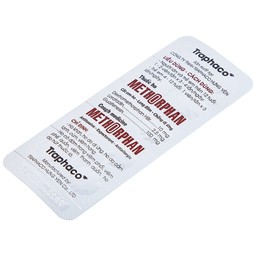 Thuốc ho Methorphan Traphaco cắt cơn ho, điều trị long đờm, chống dị ứng (2 vỉ x 10 viên)