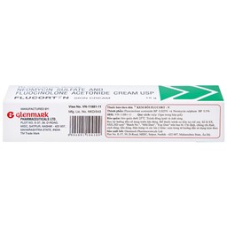 Kem Flucort-N Glenmark hỗ trợ điều trị các bệnh viêm da (15g)