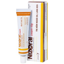 Kem bôi da Nizoral Cream Janssen điều trị nấm ngoài da, lang ben (10g)