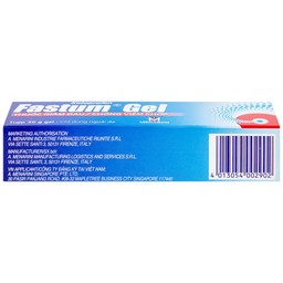 Gel Fastum Menarini giảm đau và kháng viêm cơ xương khớp (30g)